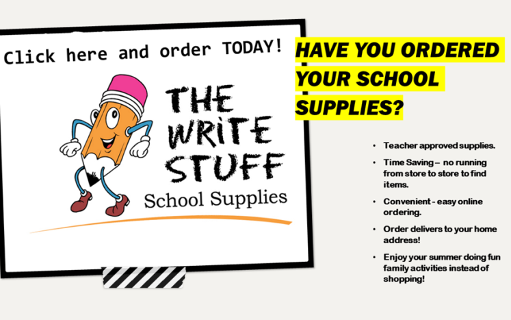 The Write Stuff School Supplies
