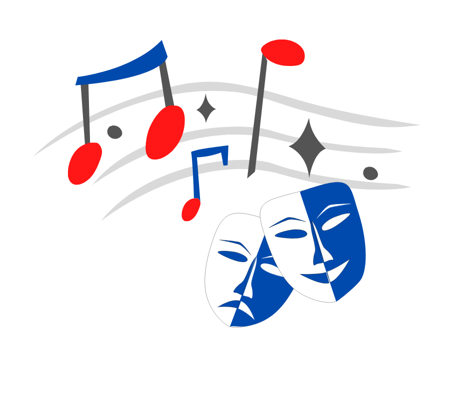 Musical Theater Mask clip art