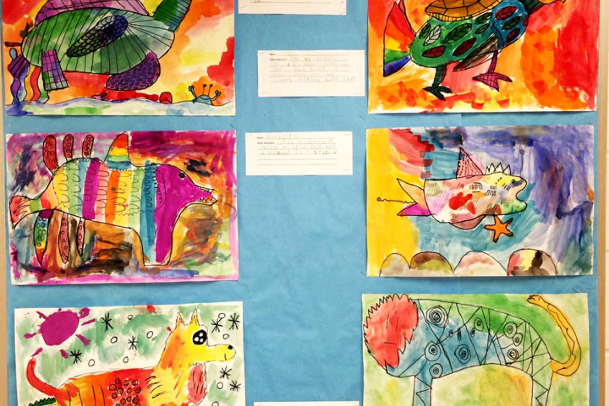 Chimaera paintings
