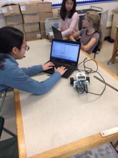 Using coding skills in tech ed